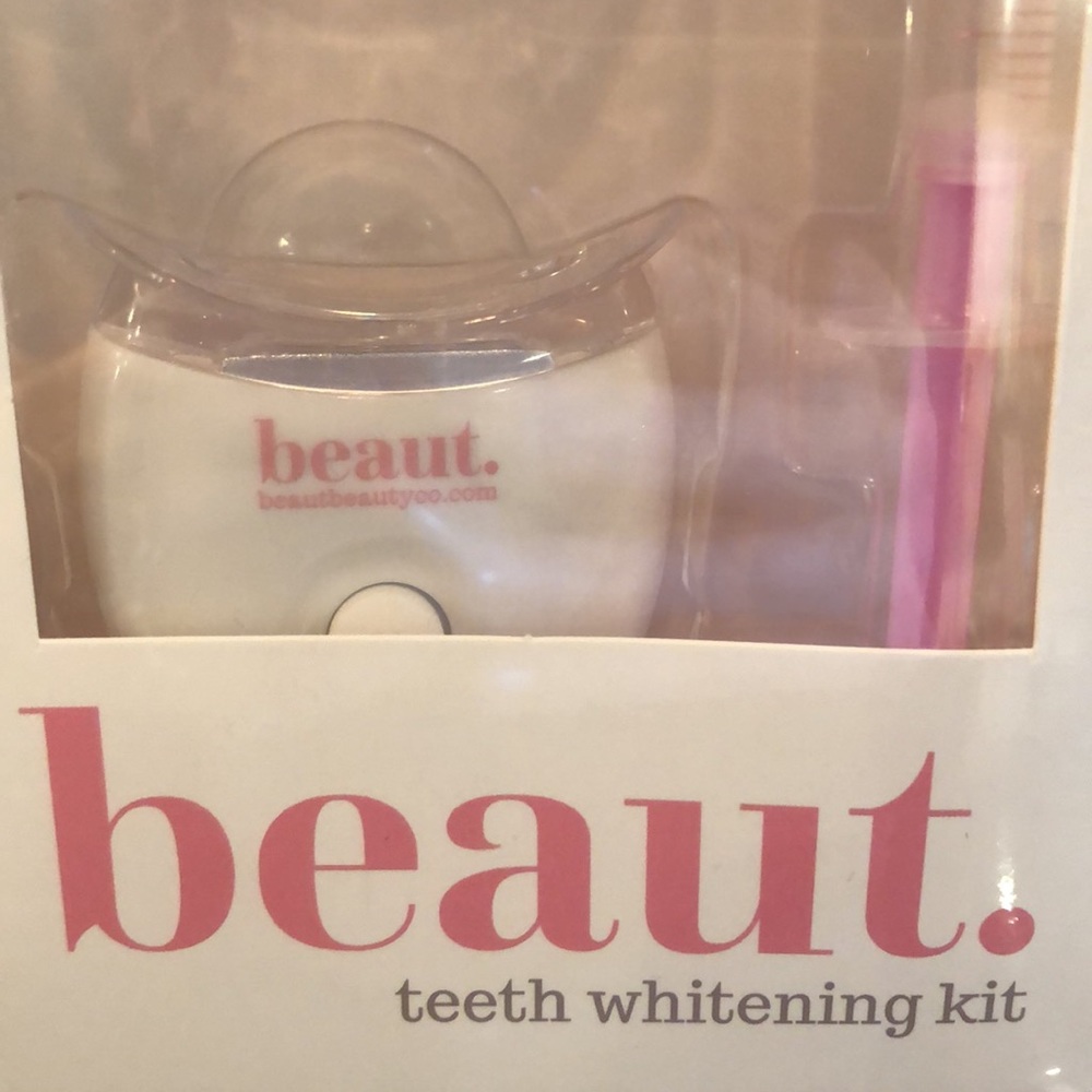 Accepting reasonable offers! NEW Beaut Teeth Whitening Kit